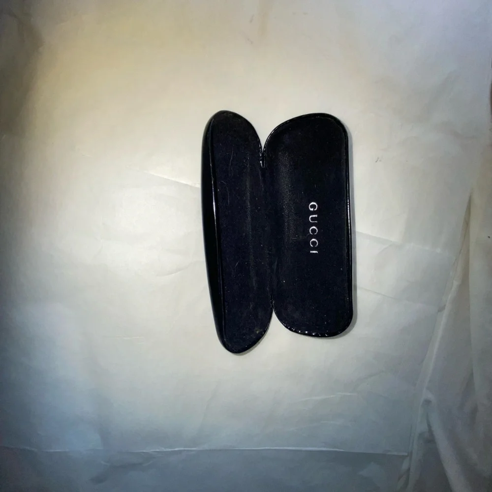 Gucci Glossy Black Eyewear only Case - Picture 2 of 4